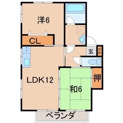 スプリングハイツの物件間取画像